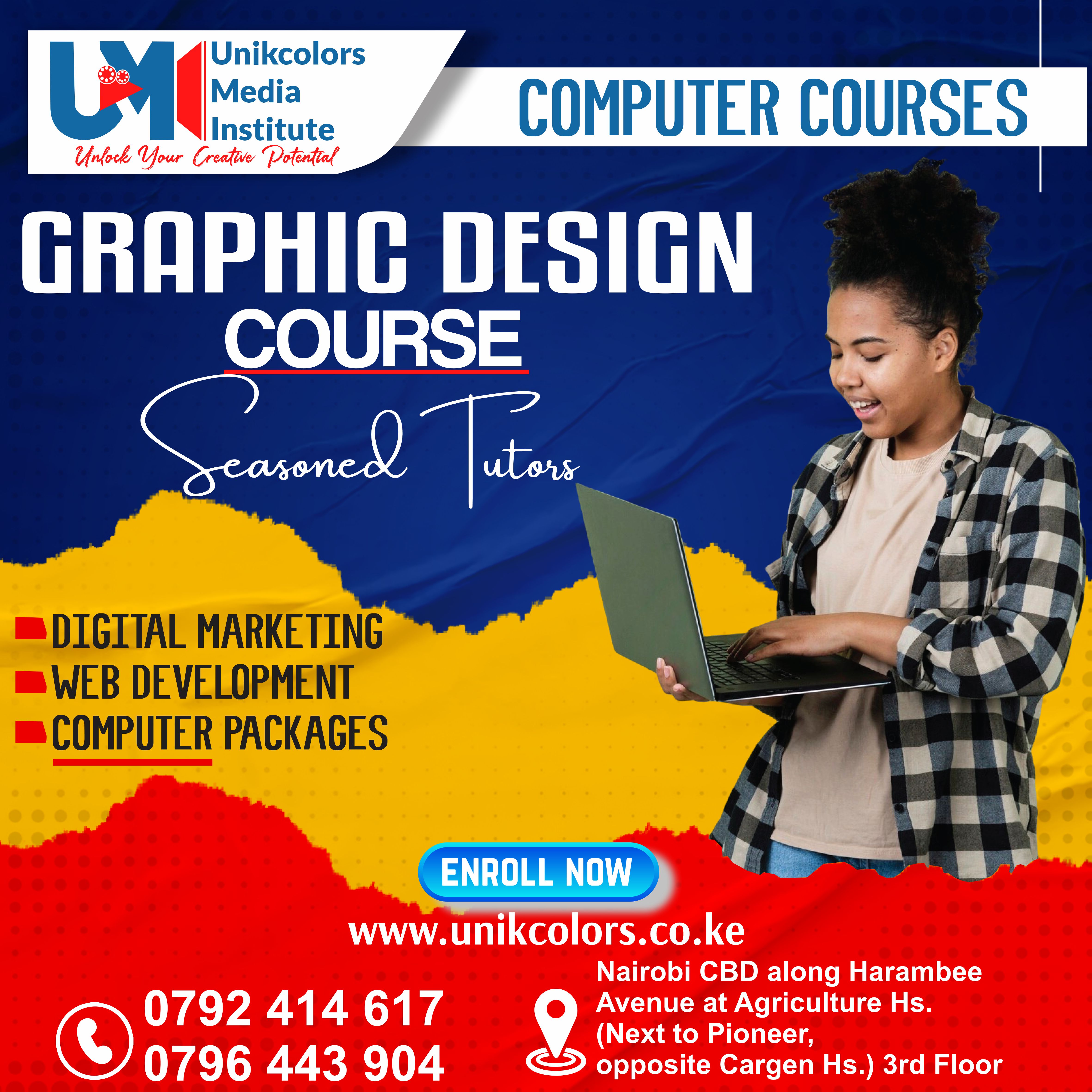 COMPUTER COURSES - DIGITAL MARKETING | GRAPHIC DESIGN | WEB DEVELOPMENT | COMPUTER PACKAGES COURSE